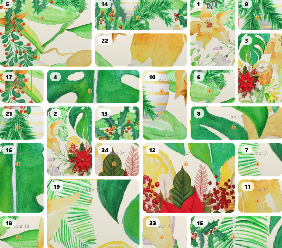 Image calendrier de l'avent